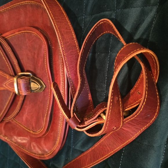 Brown Leather Women's Bag - Picture 3 of 3